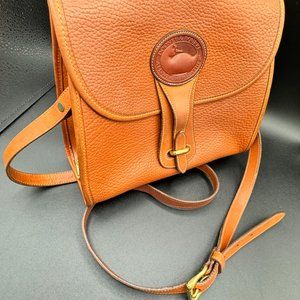 Dooney & Bourke Vintage Tan Pebble Leather Purse